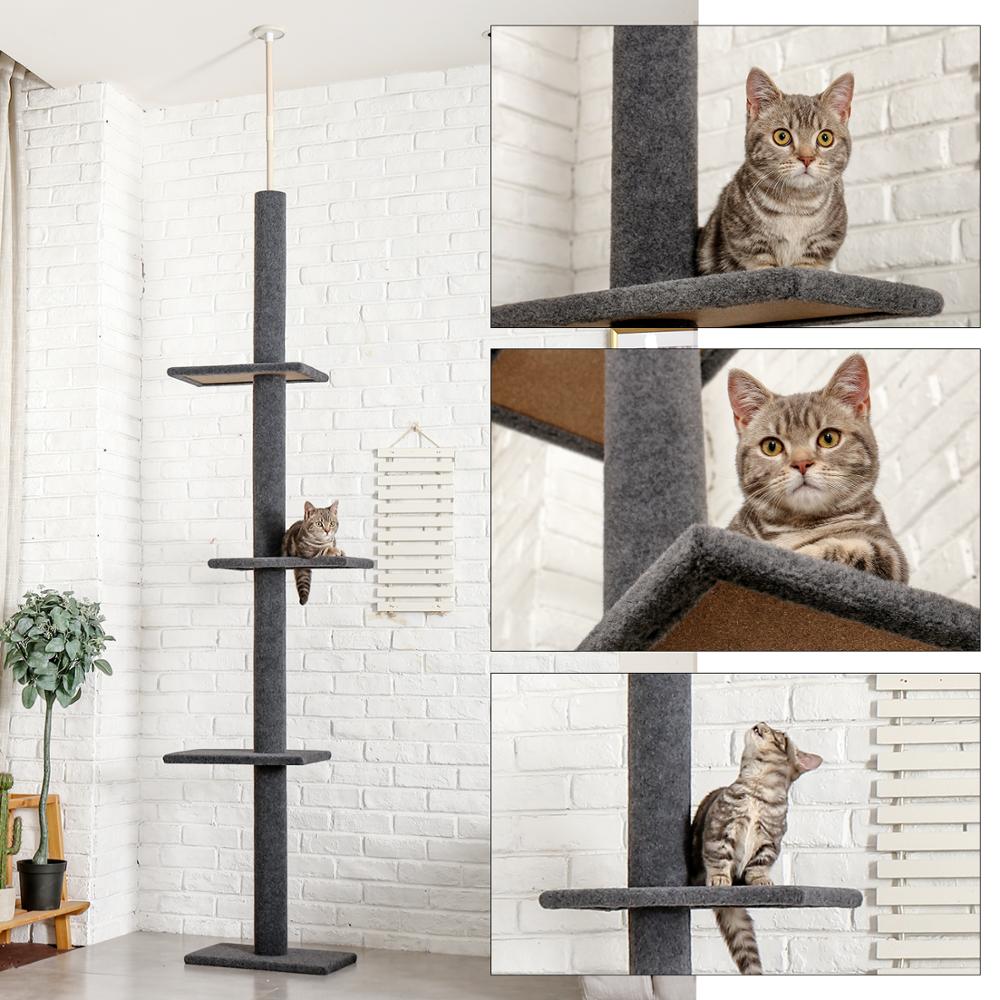 ARBRE À CHAT FIXATION AU PLAFOND