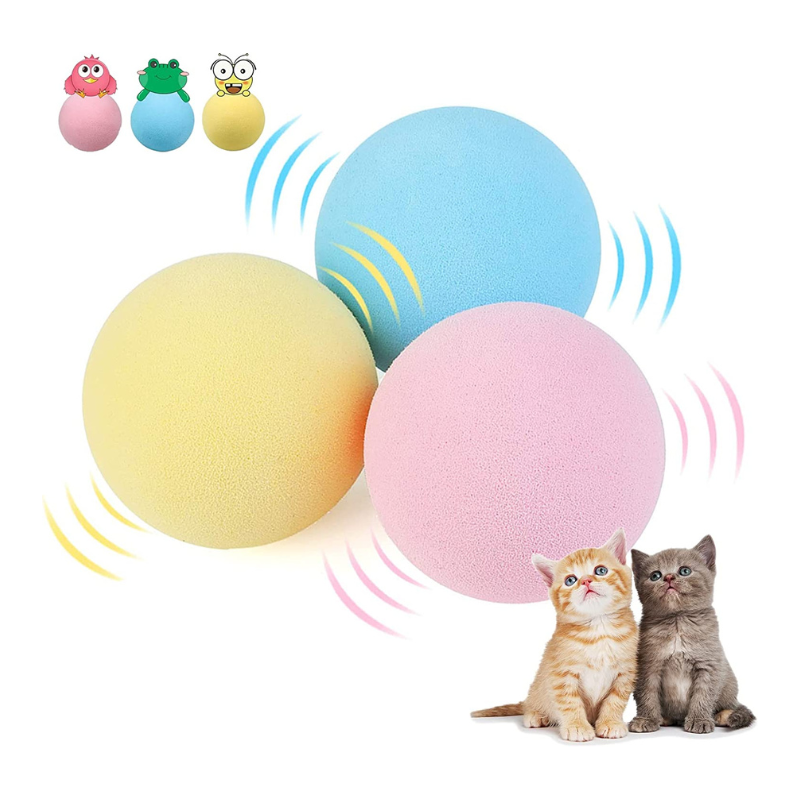 BALLE INTERACTIVE AVEC BRUITS D'ANIMAUX